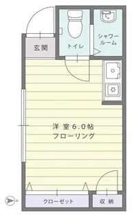 東京都杉並区方南1丁目【アパート】の間取り