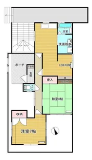 東京都世田谷区桜上水5丁目【マンション】の間取り