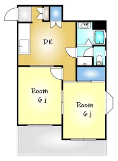 東京都杉並区上高井戸3丁目【マンション】の間取り