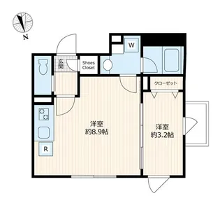 東京都世田谷区赤堤5丁目【マンション】の間取り