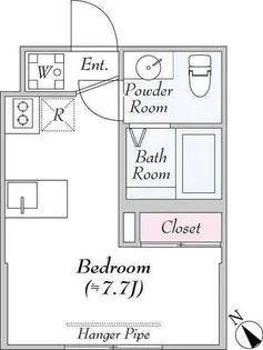 東京都世田谷区松原5丁目【マンション】の間取り