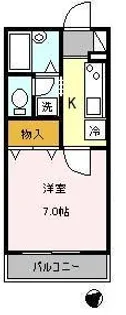 東京都世田谷区北烏山3丁目【アパート】の間取り