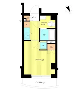 東京都渋谷区富ヶ谷2丁目【マンション】の間取り