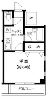 東京都世田谷区上用賀1丁目【マンション】の間取り