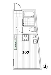 東京都世田谷区羽根木2丁目【マンション】の間取り