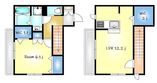メゾン トレフル【101号室】の間取り