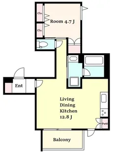 La Bene【3階】の間取り