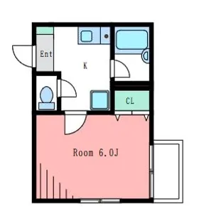 ウエストコート【1階】の間取り