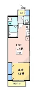シエルテラス【1階】の間取り