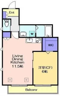 KMライズ【1階】の間取り