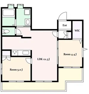 プレジール駒澤大学【3階】の間取り