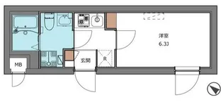 the fudoumae【1階】の間取り