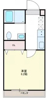 レーゲンヘートⅡ【1階】の間取り