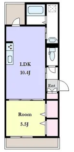 ヴォーネン鷹番【2階】の間取り