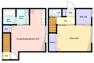PLANTA 中目黒の間取り