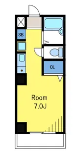 ユーティ・キアス【3階】の間取り