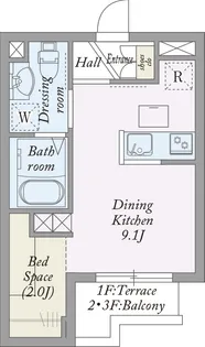 My Style vintage 渋谷本町【1階】の間取り