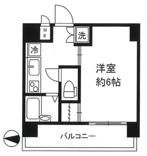 東京都世田谷区上北沢4丁目【マンション】の間取り