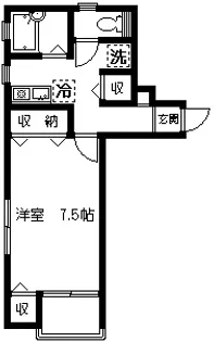 コージーコート【2階】の間取り