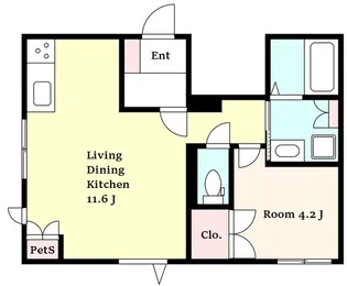 La Bene【1階】の間取り