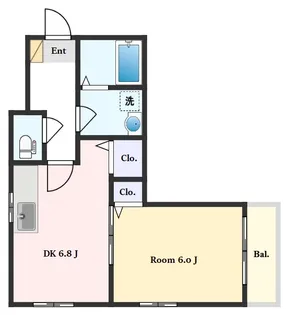 ボヌール・ヴァレー【2階】の間取り