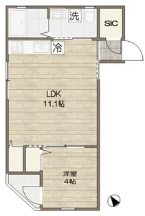 東京都品川区西五反田5丁目【マンション】の間取り