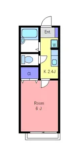 アーバインエイト【2階】の間取り