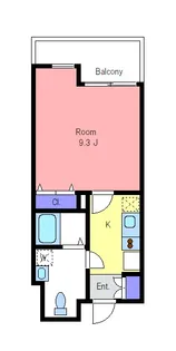 ブリッサ芦花公園【3階】の間取り