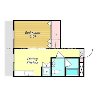 高野マンション【2階】の間取り