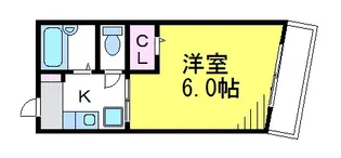 トーホーパレス西久保【1階】の間取り