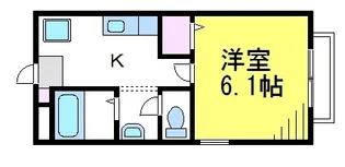 グリーンポート吉祥寺C棟【1階】の間取り