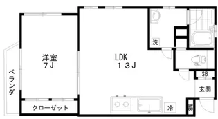 アーミーヒルズ【3階】の間取り