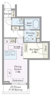 My Style vintage 世田谷弦巻【1階】の間取り