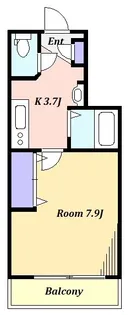 メゾンボヌール【2階】の間取り