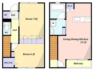NCメゾンの間取り