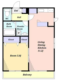 HOUSE WAON【2階】の間取り
