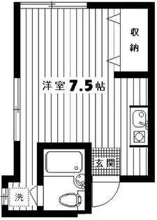 思水荘【1階】の間取り