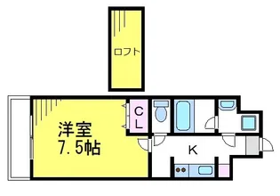 パテオ【3階】の間取り