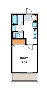 フロマージュ経堂【102号室】の間取り