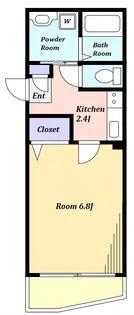 メゾンMORO【1階】の間取り