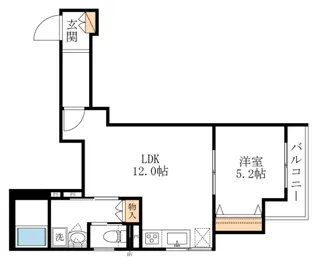 Felice Kitazawa【2階】の間取り