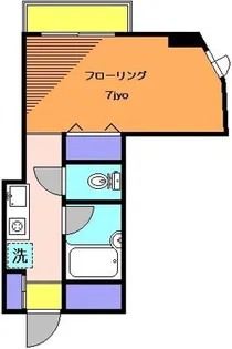 メゾンシュリー【4階】の間取り
