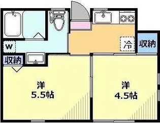 ハウスK【1階】の間取り