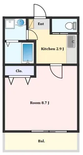 コンフォート【2階】の間取り