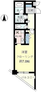 東京都目黒区目黒本町3丁目【マンション】の間取り