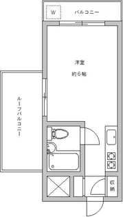 ユースピア田園調布【5階】の間取り