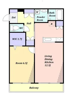 プレジール三宿【3階】の間取り