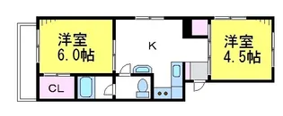 善福寺マウナハレ【1階】の間取り
