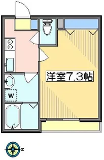 パークサイドコート【1階】の間取り