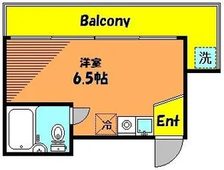 ヴィラGAISON【4階】の間取り